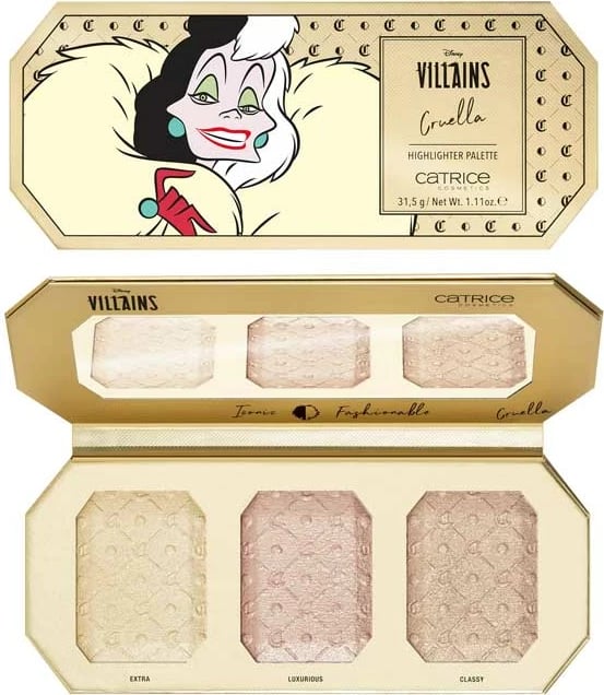 Pudër ndriçuese për faqe Catrice Disney Villains Cruella, 31.5g