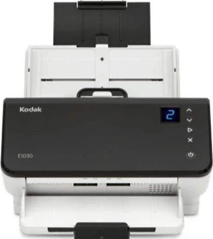 Skaner ADF Kodak E1030, 216 x 3000 mm, 600 x 600 DPI, 24 bit, 8 bit, Grayscale, i zi dhe i bardhë