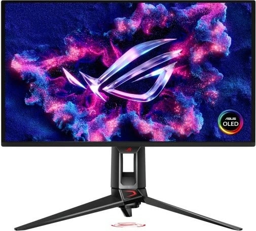 Monitor gaming, Asus, PG32UCDMZ, 32" 4K QD-OLED 240Hz 0.03ms, HDMI 2.1 DP USB-C 90W, i zi
