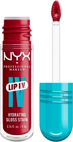 Lip gloss për femra NYX Professional MakeUp Lip I.V. 11 Red-y.Set.Wet 5ml