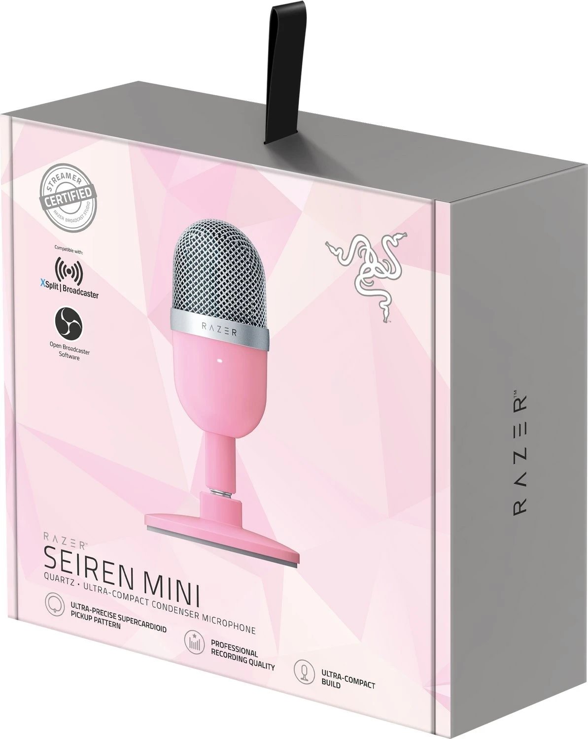 Mikrofon Razer Seiren Mini, rozë