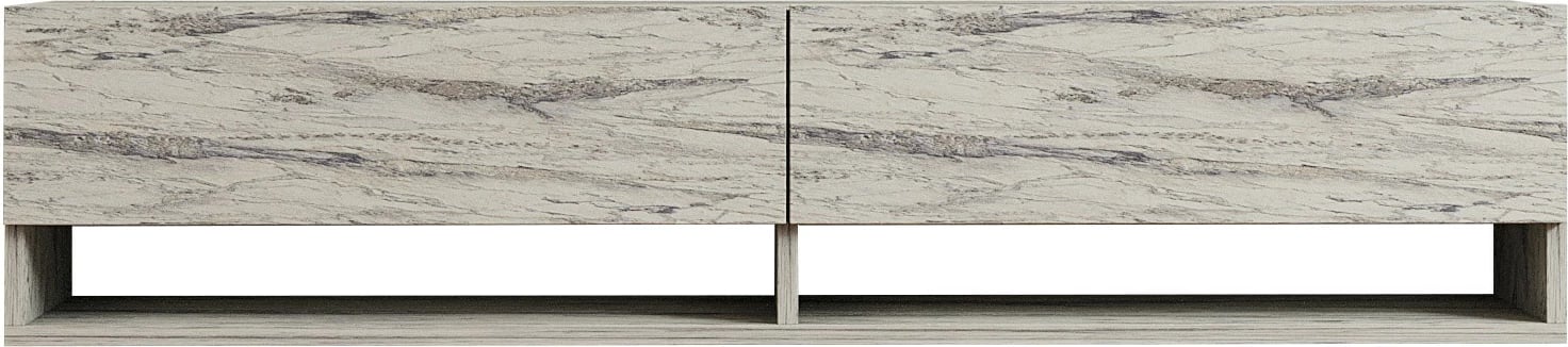 Komodë TV Hanah Home, Arges - Freesia, mermer travertin