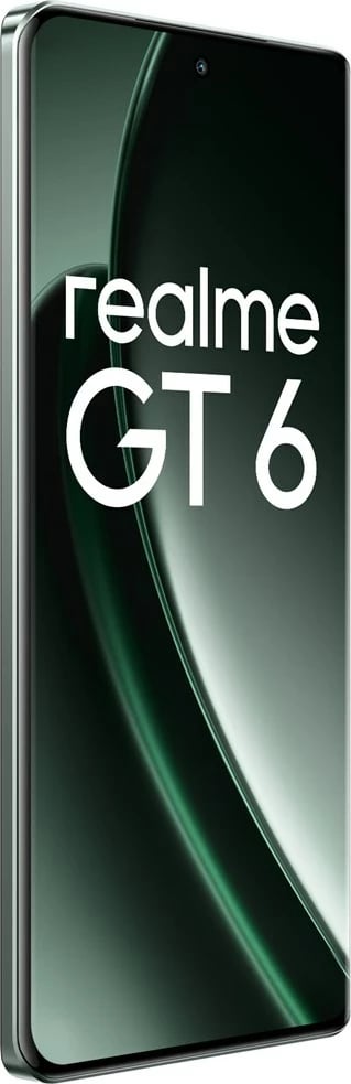 Celular realme GT 6, 6.78", Android 14, 5G, 12 GB RAM, 256 GB, Gjelbër