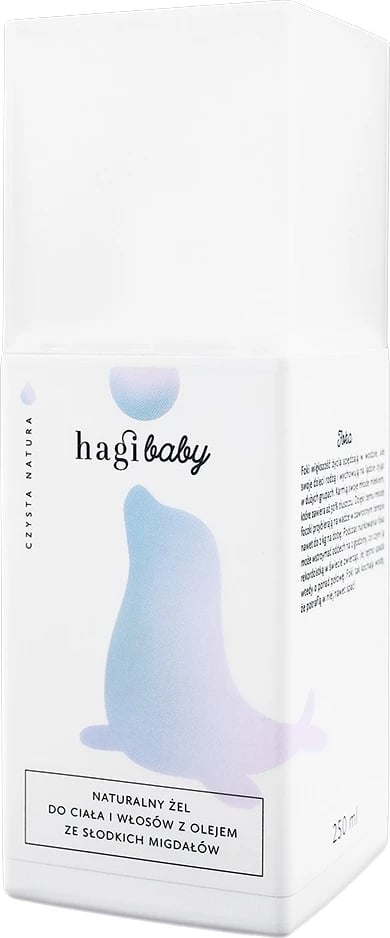 Xhel për trup dhe flokë për fëmijë Hagi 250ml