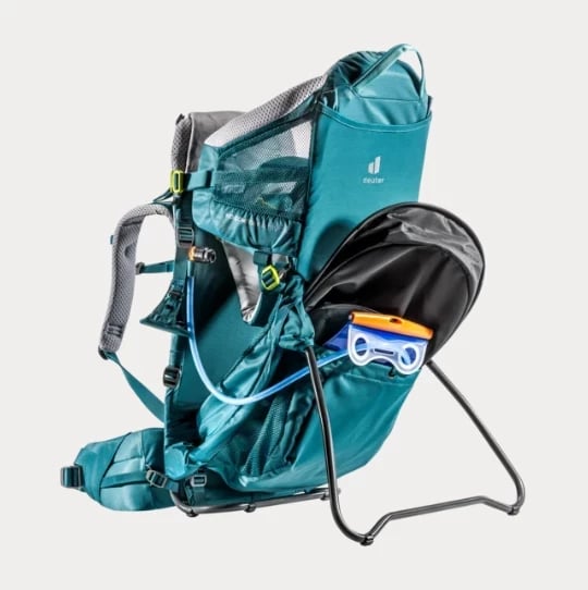 Çantë mbajtëse për fëmijë Deuter Kid Comfort Active SL, Poliamid, Denim