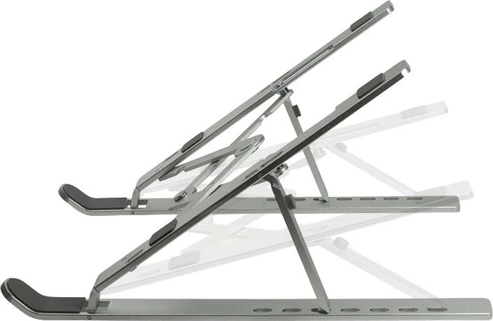 Mbajtëse laptopi e palosshme, LogiLink AA0134, për 10-16 inç, alumin, argjend