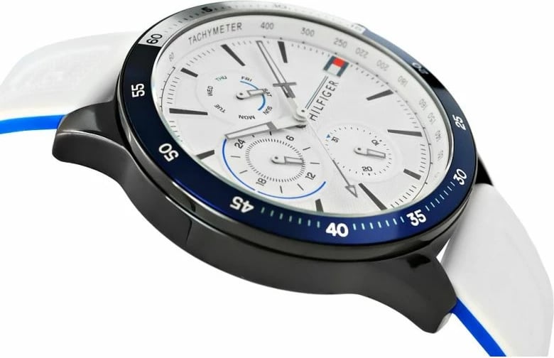 Orë dore meshkuj Tommy Hilfiger 1791723, e bardhë