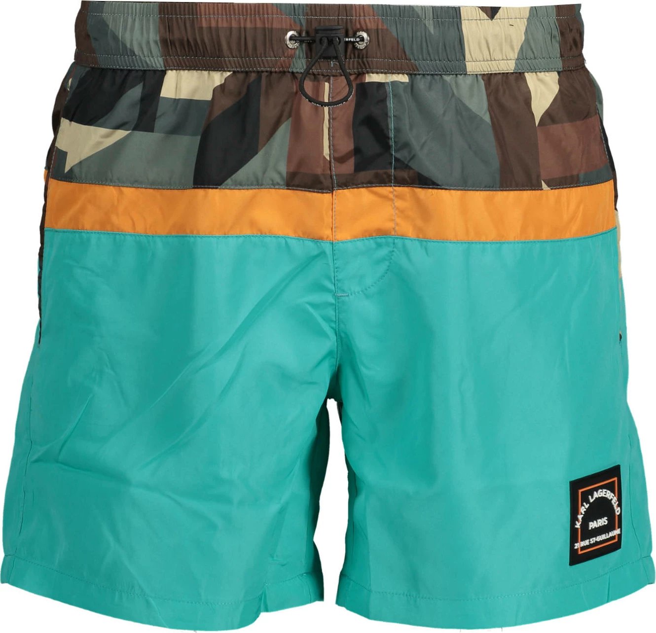Shorce noti KARL LAGERFELD BEACHWEAR për meshkuj, gjelbra