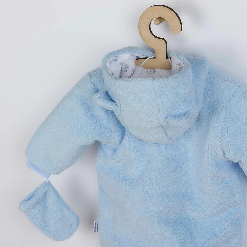 kombinezon dimri bebe, New Baby, Nice Bear, madhësia 68 (4-6m), blu