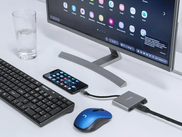 Portë Natec, USB-C PD, HDMI 4K