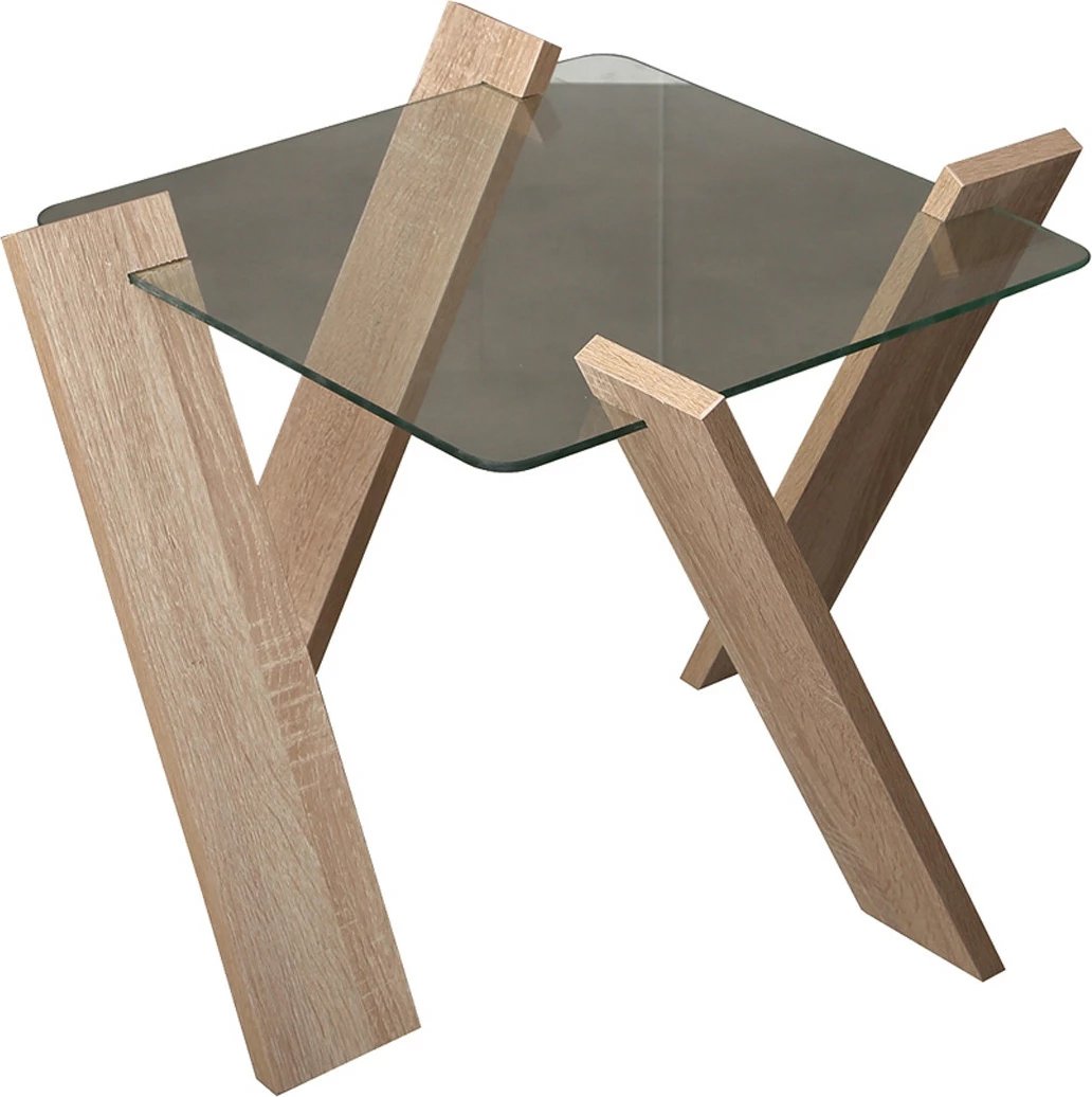 Tavolinë kafeje Hanah Home, Roman Mini, ngjyrë lisi e çelët