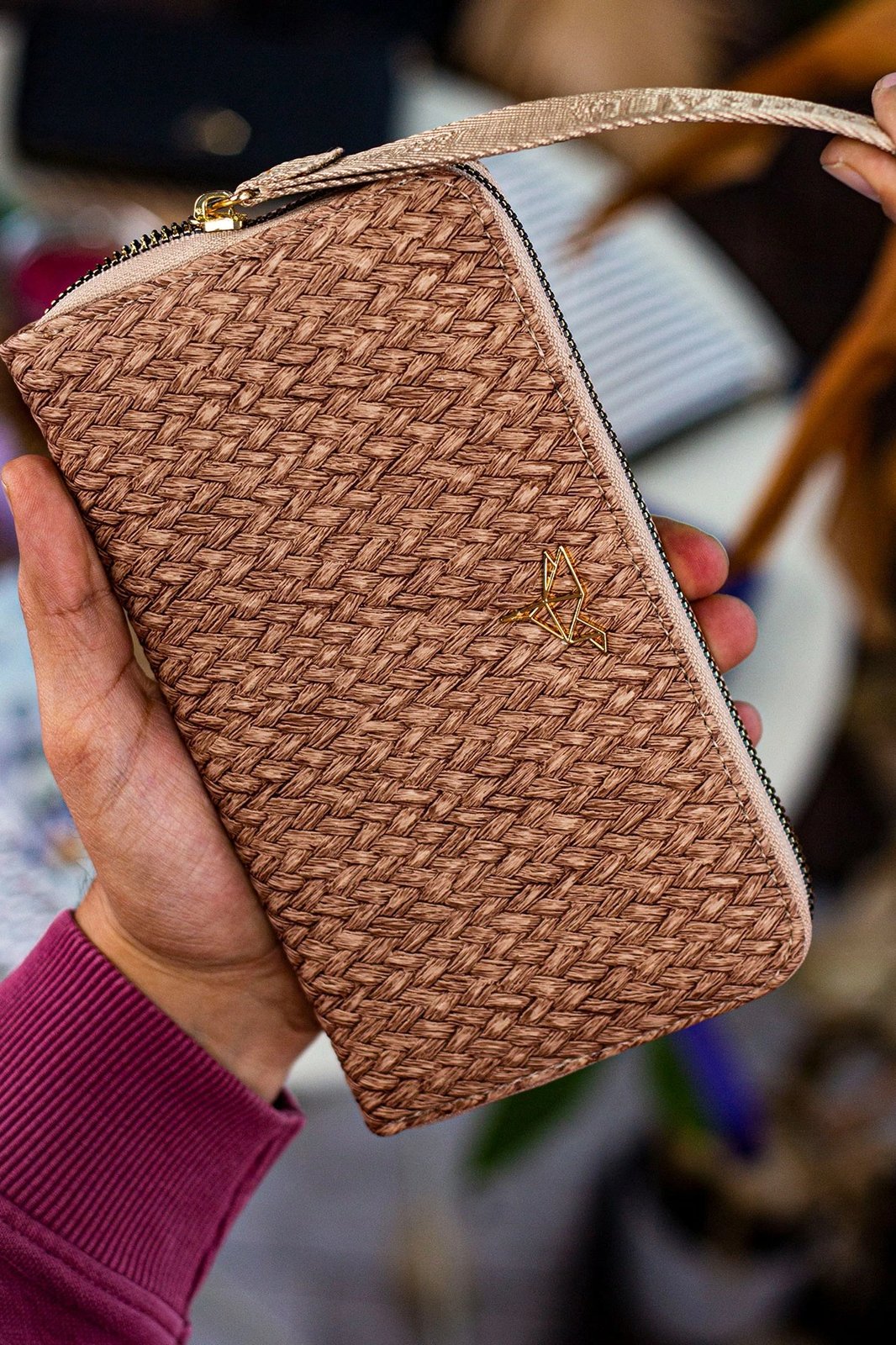 Portofol për gra Zoozie Bags, Tilburg, bezhë