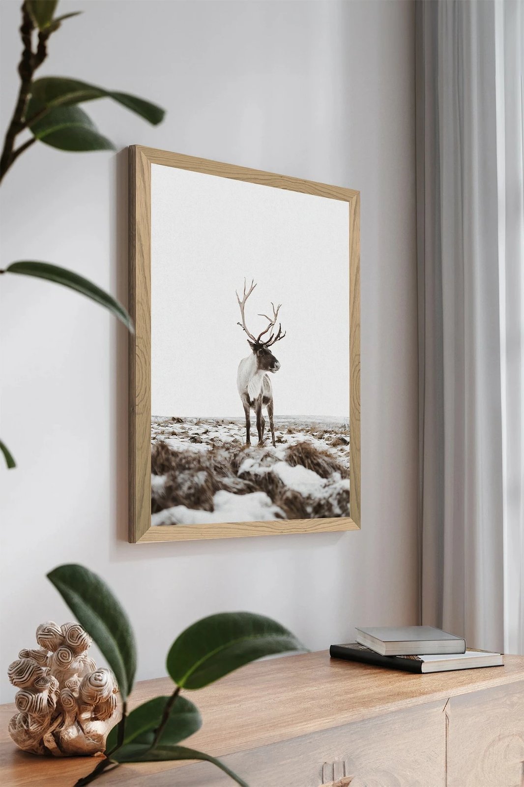 Pikturë dekorative Wallity, shumëngjyrëshe, Tekhammdf71, 33x48cm