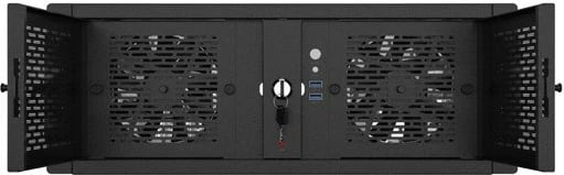 Kasë serveri Lanberg SC01-5204-12B, rack 4U, e zezë Kasë serveri Lanberg SC01-5204-12B, rack 4U, e zezë