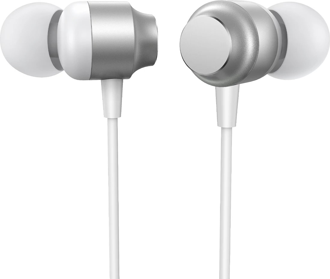 Kufje Joyroom JR-EC06 me USB-C, in-ear, argjendi