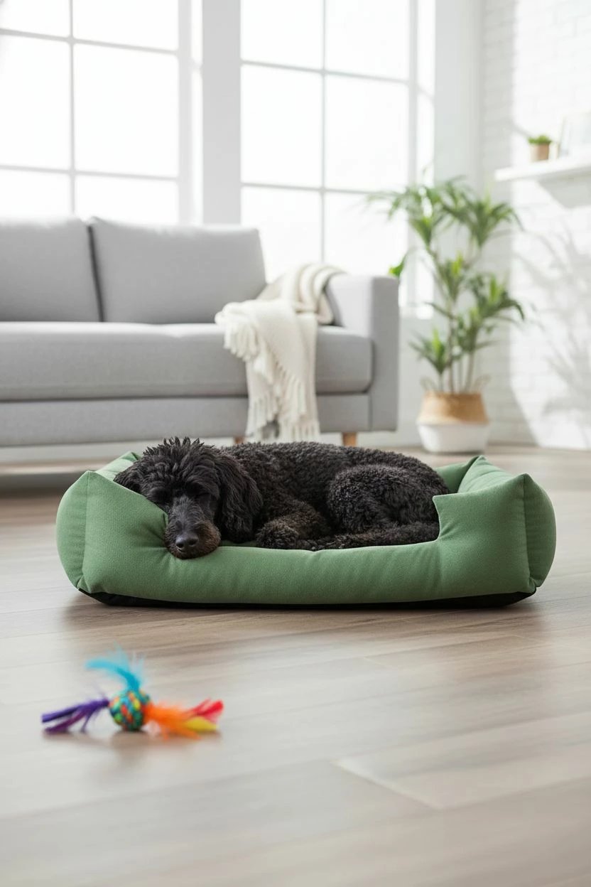 Shtrat për kafshë, jeshil, Kare S, Paws & Whiskers