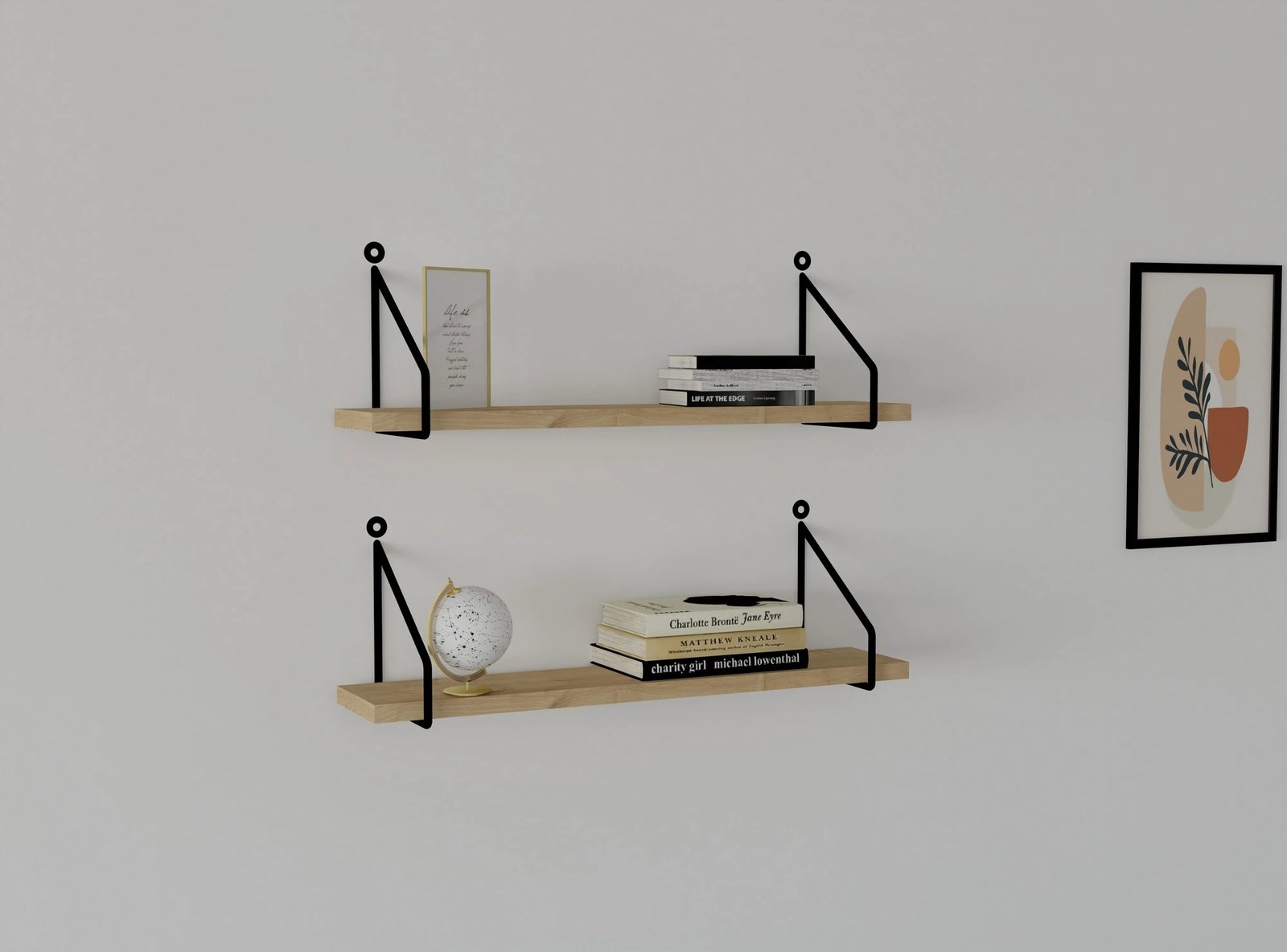 Raft muri Hanah Home, Reco - lisi safir (2 copë)