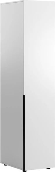 Dollap kolone Oryana me rafte, ngjyrë e bardhë diamont, 45x62x210cm