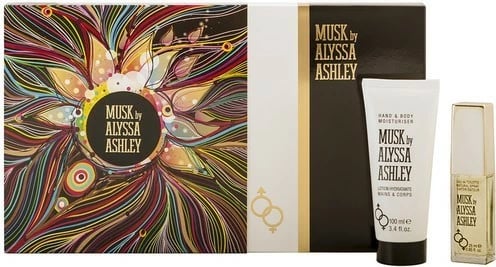 Eau de Toilette set unisex Alyssa Ashley Musk 2 copë, 50ml