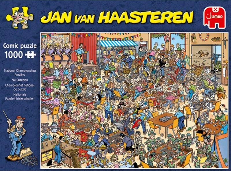Puzzle, Jumbo Jan van Haasteren National Puzzle Championships 19090 1000 copë 12+