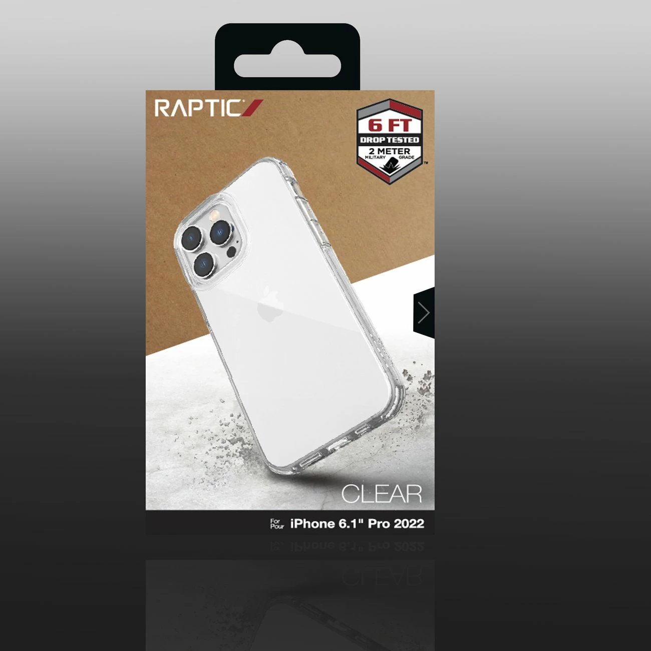 Mbështjellës Raptic X-Doria Clear për iPhone 14 Pro, MagSafe, Transparent