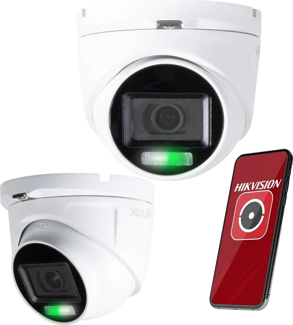 Kamerë dome Hikvision 2MP TVICAM-T2M-20DL, 2.8mm