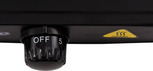 Sobë elektrike një-pllakë, Mesko MS 6508, 1000W, pllakë 150 mm, rregullim 5-nivelësh, e bardhë