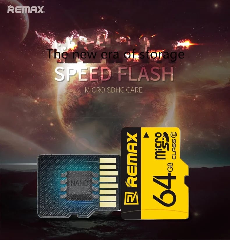Kartë memorie Micro SD Card Remax, C10 64GB
