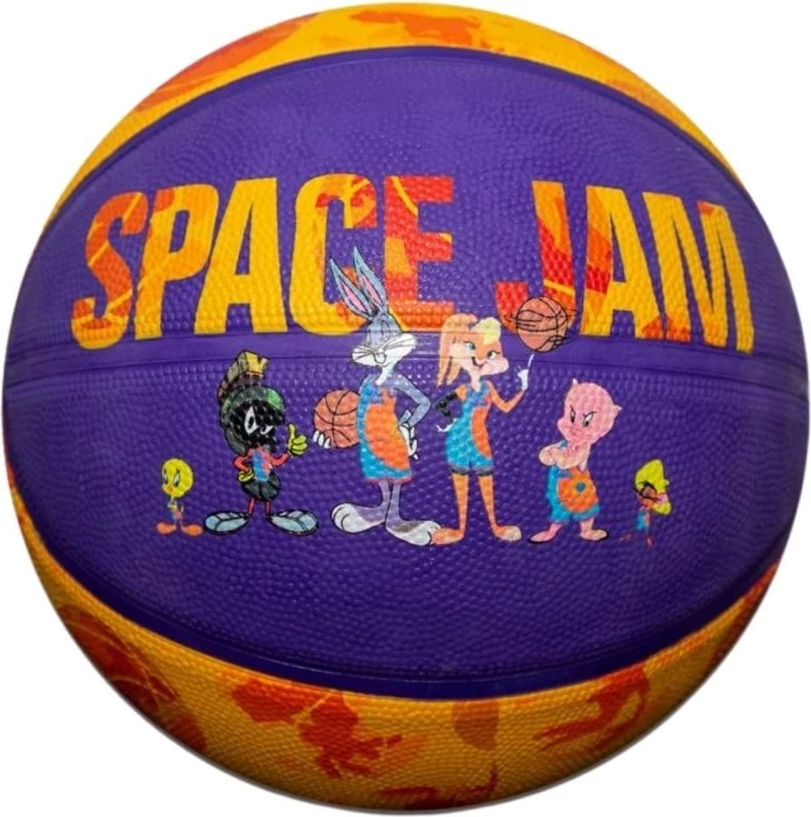 Top basketbolli Spalding Space Jam Tune Squad, për lojë, Multingjyrësh