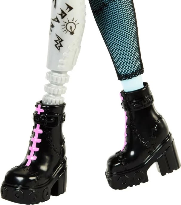 Kukull Monster High Mattel Frankie Stein me aksesorë, HXH73