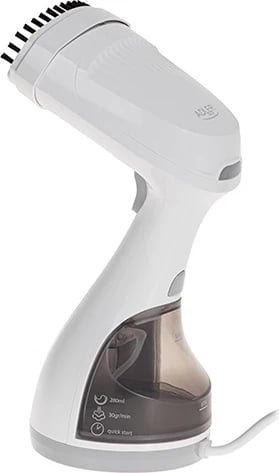 Hekur me avull rrobash, Adler, AD 5042, 1500W, 27 g/min, depozitë 280 ml, ngrohje 30s, kabllo 1.7 m, me furçë, e bardhë