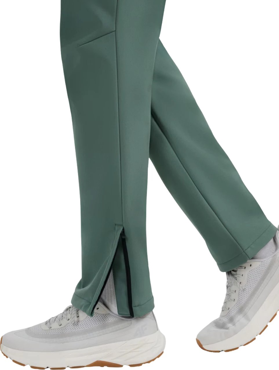 Pantallona trekking për meshkuj 4F, të gjelbra