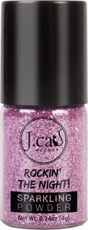 Pluhur me shkëlqim për grim J.CAT BEAUTY Rockin' The Night Pink 4g unisex