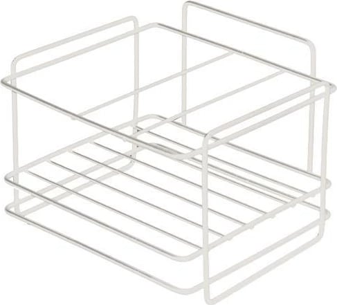 Organizues lavamani metali NEXT, H12x18.5x10cm, i bardhë