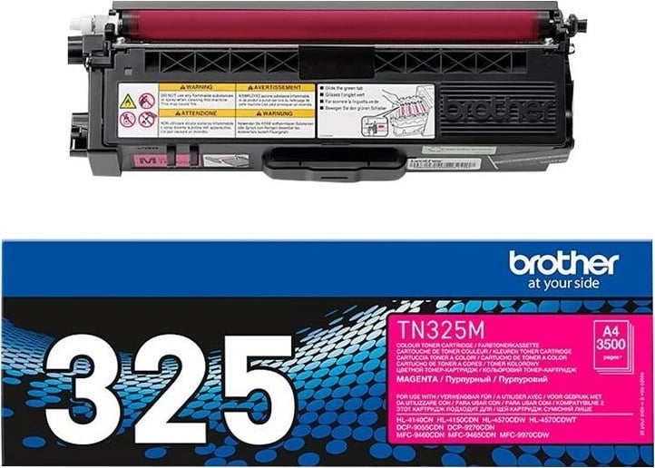 Toner Brother TN-325M rendiment deri 4400 faqe, magenta