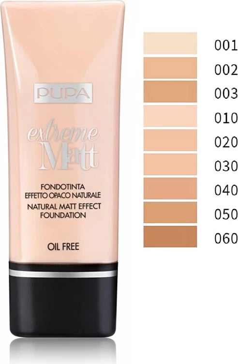 Pupa Extreme Matt Foundation 003