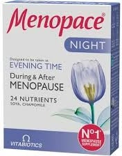Menopace Night – Suplement për Mbështetje gjate Natës në Menopauzë