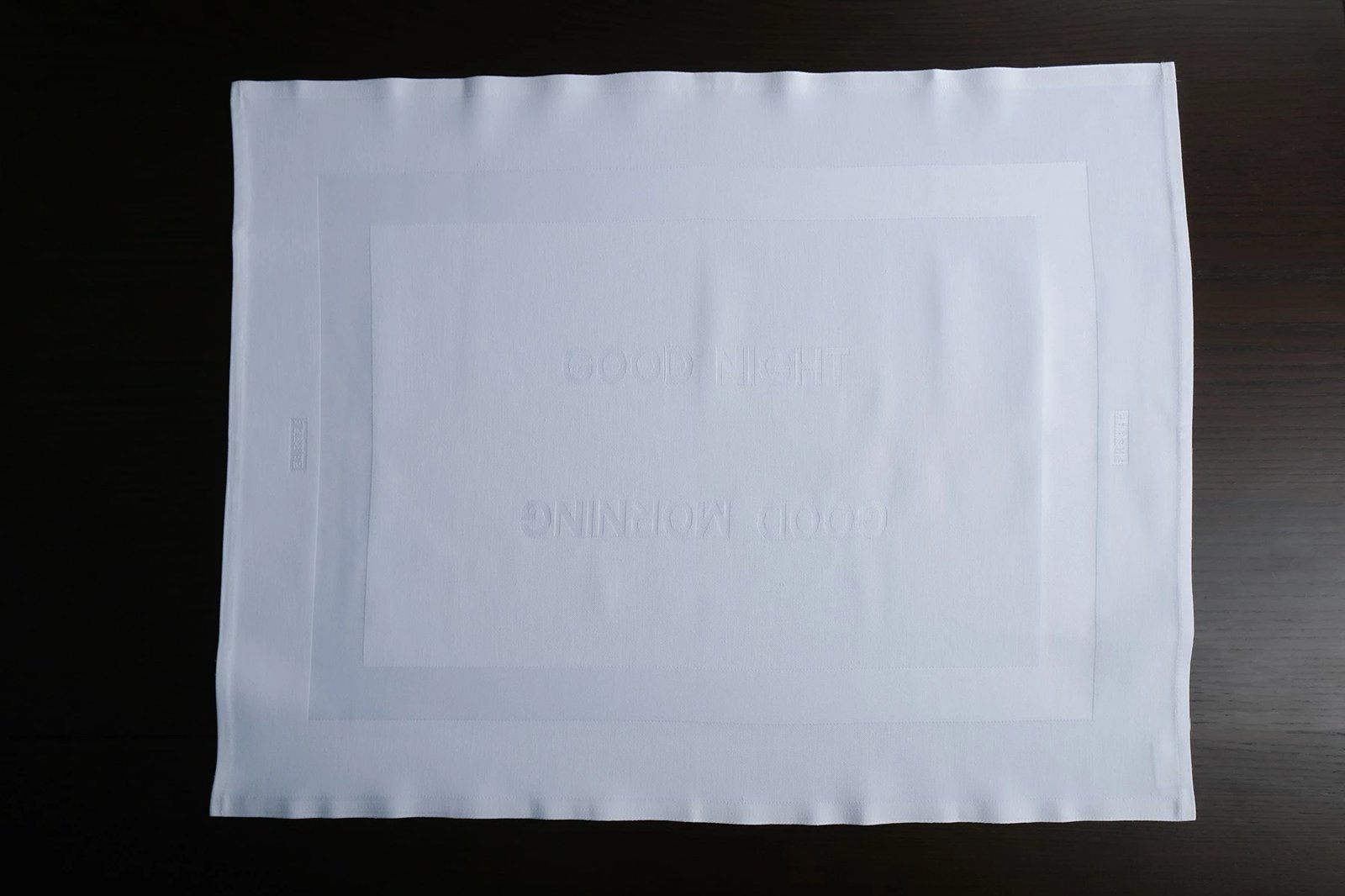 Pecetë pambuku e bardhë, Evila Originals, Fle0482c, 55x70cm