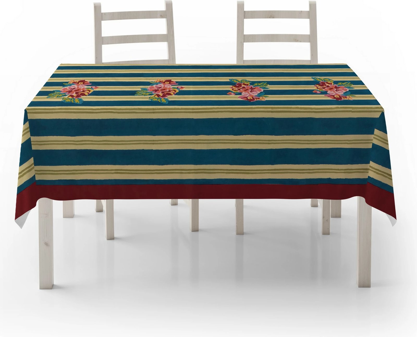 Mbulesë tavoline Hermia, shumëngjyrëshe, Asr-tblclt25-15, 140x140cm