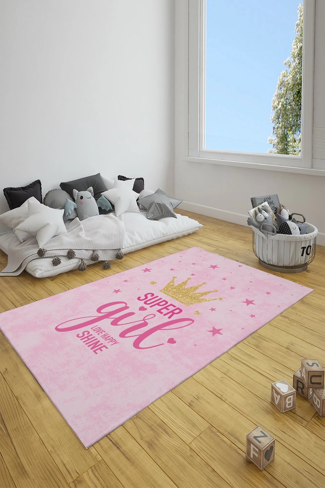 Qilim për fëmijë, shumëngjyrësh, 80x150cm, Conceptum Hypnose, CT-3131