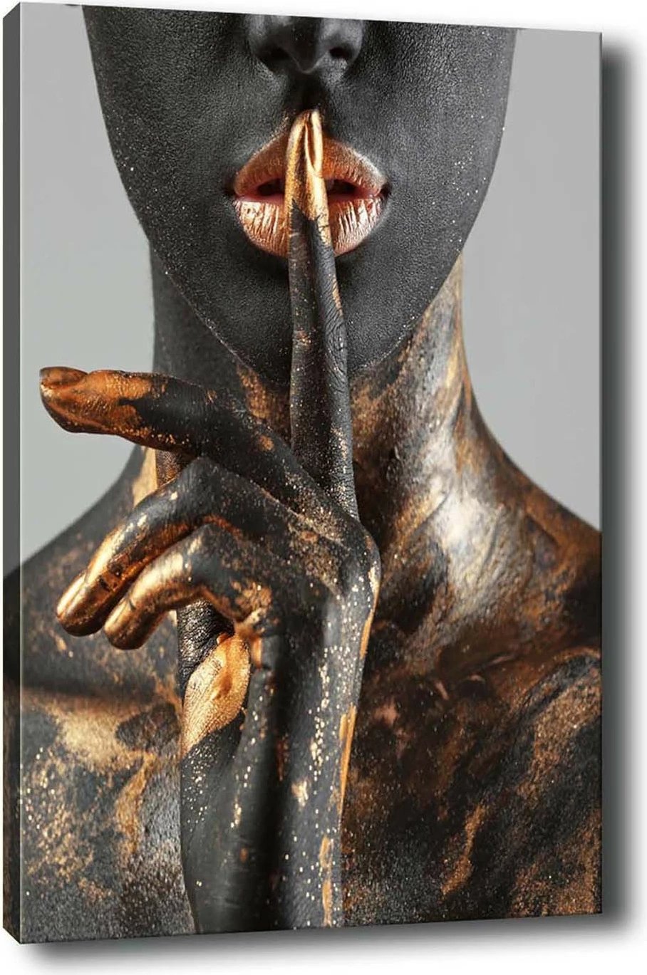 Pikturë dekorative në kanavacë, shumëngjyrëshe, 50x70cm, kornizë druri, Wallity Kanvas Tablo (83)