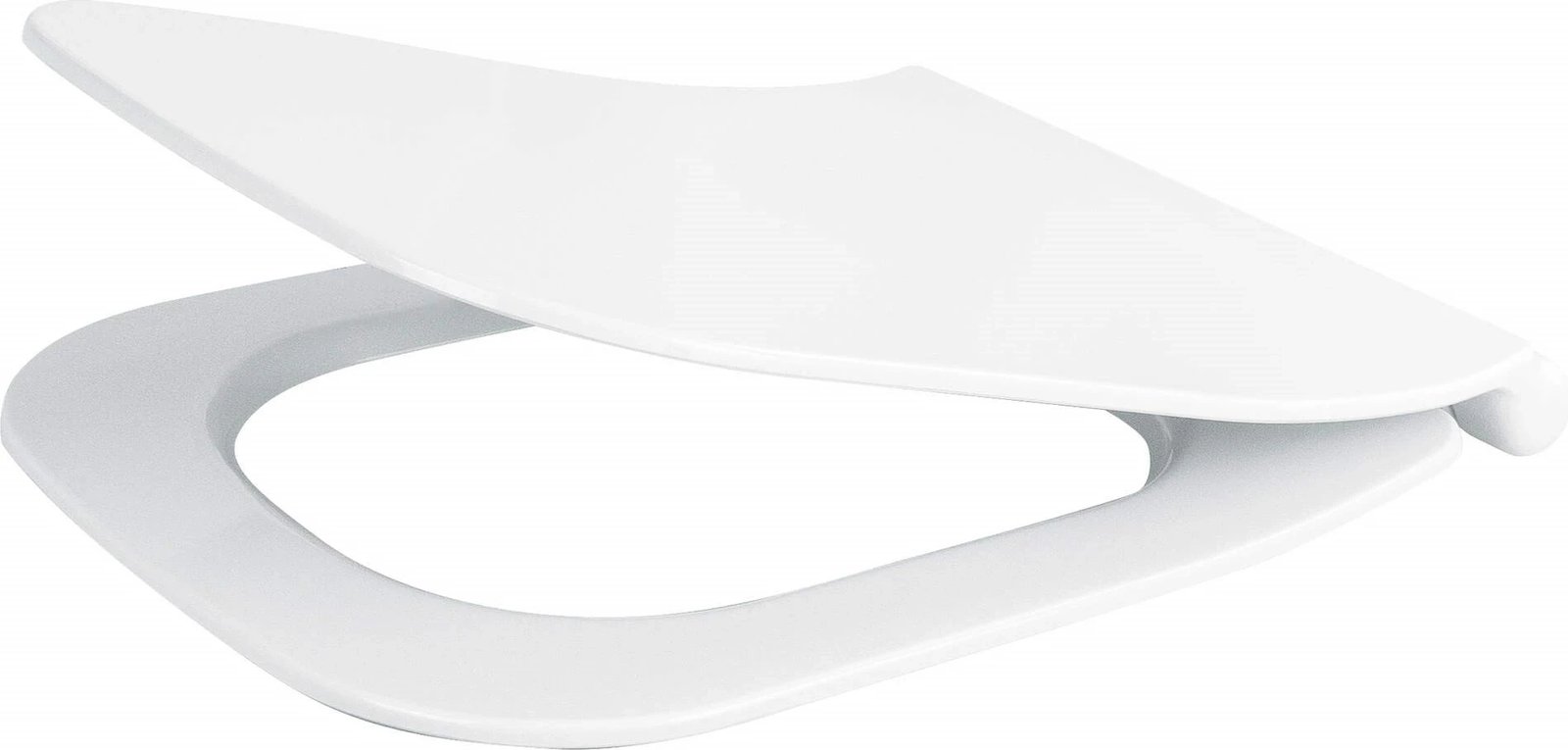 Kapak WC deante Slim soft-close, i bardhë
