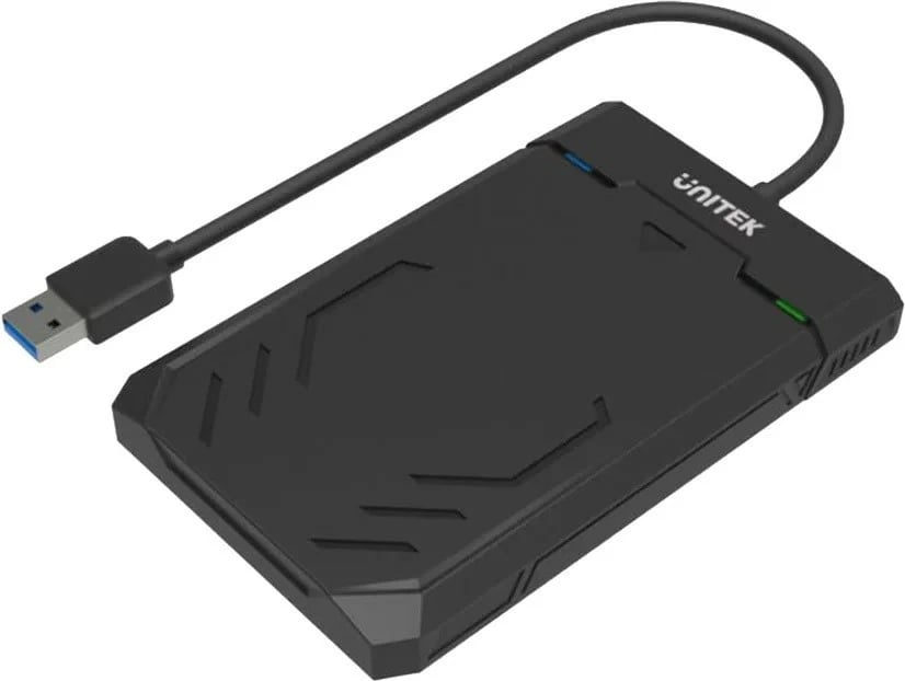 Kasë Unitek Y-3036 për HDD/SSD 2.5&quot;, USB 3.0, e zezë