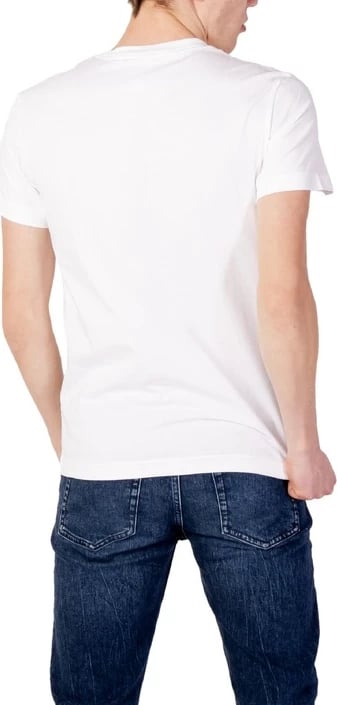 Maicë për meshkuj Calvin Klein Jeans, e bardhë   