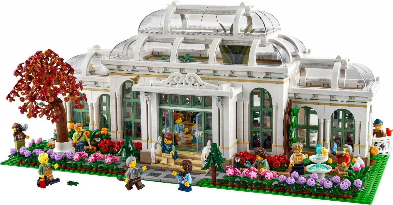 Set ndërtimi LEGO Botanical Garden 21353, 3792 pjesë, për të rritur, shumëngjyrësh