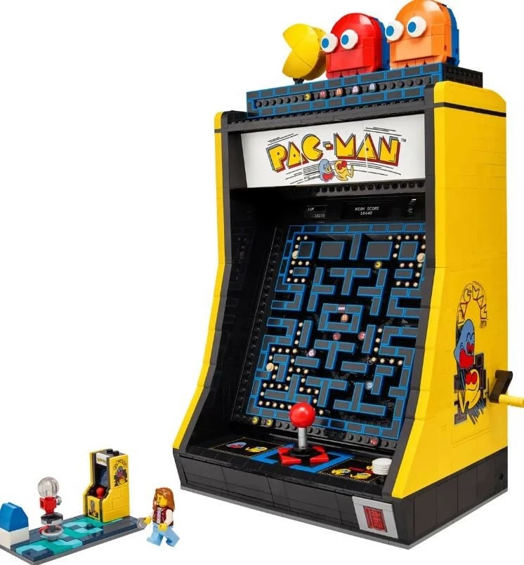 Set ndërtimi LEGO Icons 10323 Pac-Man Arcade Machine, 2651 pjesë, 18+, madhësi ekstra e madhe