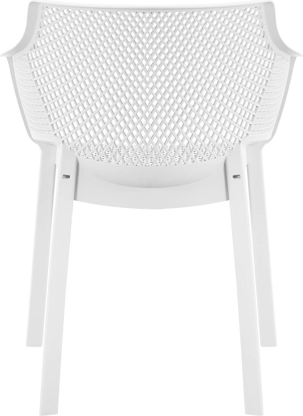 Karrige me mbështetëse për ngrënie, polipropilen, e bardhë, PEGGY FH6368.01, 60x55x79cm