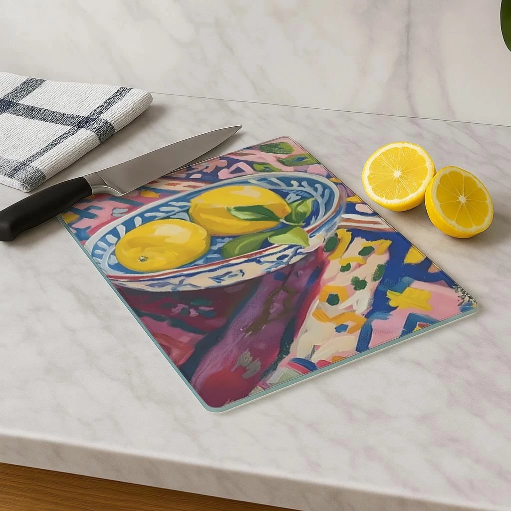 Dërrasë prerëse Hermia, shumëngjyrëshe, Kes-00025, 30x40cm