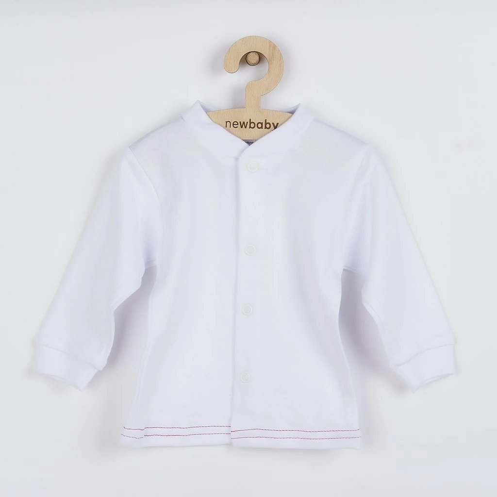 komplet bebe, New Baby, Mouse, 100% pambuk, madhësia 80 (9-12m), e bardhë, set 2 copë