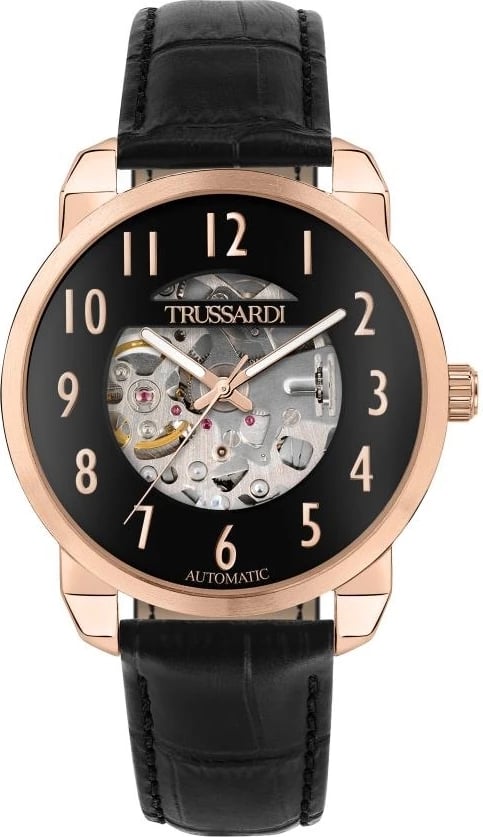 Orë dore për meshkuj TRUSSARDI R2421154001, e zezë